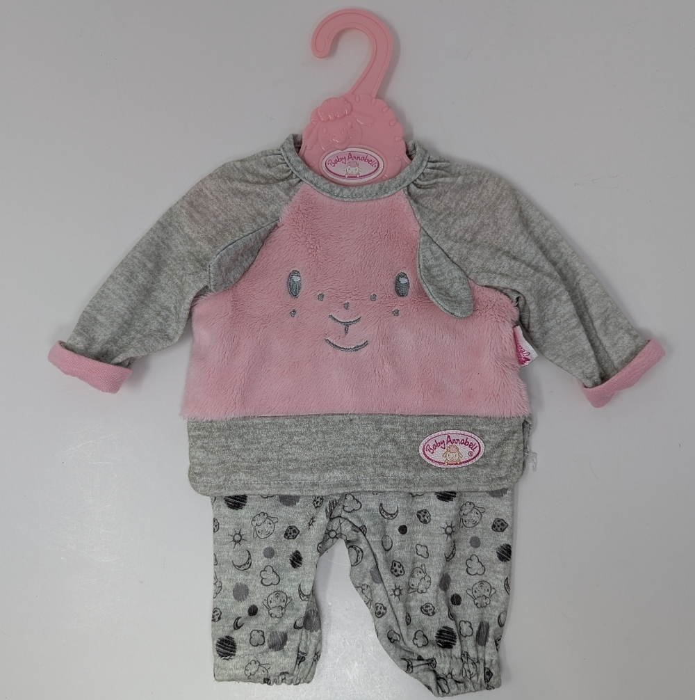 Baby Annabell Doll Clothes Sweet Dreams Pajamas Hanger